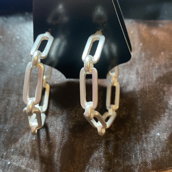 Paperclip earrings - Picture 4 of 4